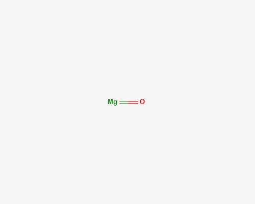 Molecular structure diagram of Magnesium Oxide